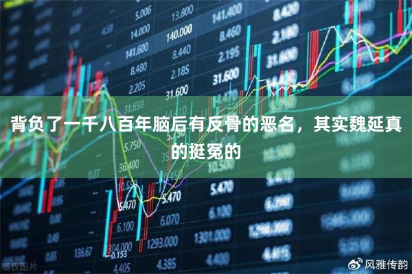 背负了一千八百年脑后有反骨的恶名,其实魏延真的挺冤的